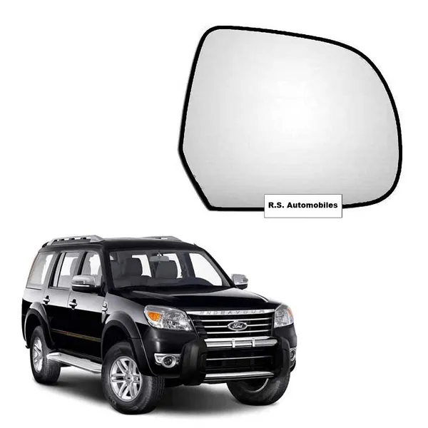 R_S_Automobiles_Right_Side_View_Mirror_Glass_For_Ford_Endeavour_2008_2014_Model_Type_2_Non_Heated