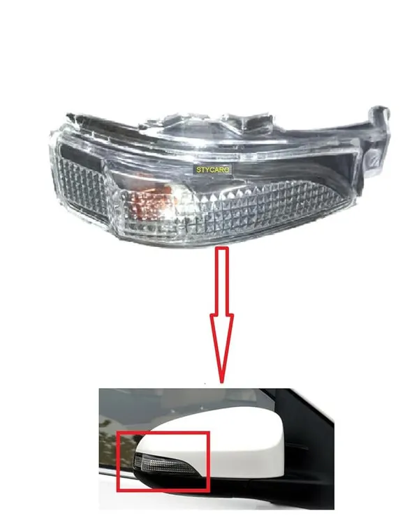 Etios_Yaris_Orvm_Right_Driver_Side_Mirror_Indicator_Light