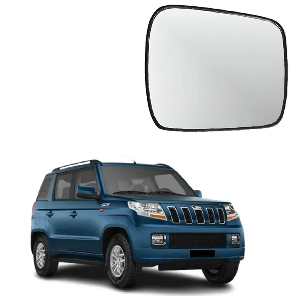 Tuv_300_Bolero_Neo_Neo_Orvm_Right_Driver_Side_Mirror_Glass_Sub_Plate