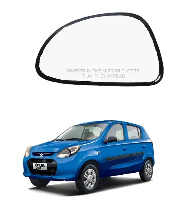 Alto_800_K10_Ist_Gen_Size_1_Orvm_Left_Side_Mirror_Glass_With_Sub_Plate