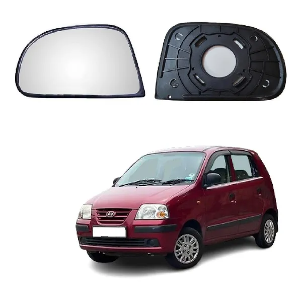Santro_2nd_Gen_Size_1_Orvm_Left_Passenger_Side_Mirror_Glass_With_Sub_Plate
