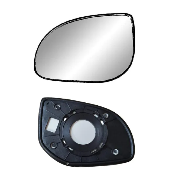 Santro_3rd_Gen_Size_2_Orvm_Left_Passenger_Side_Mirror_Glass_With_Sub_Plate
