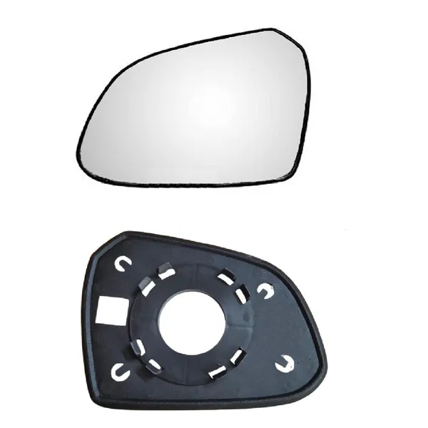 Santro_3rd_Gen_Size_3_Orvm_Left_Passenger_Side_Mirror_Glass_With_Sub_Plate