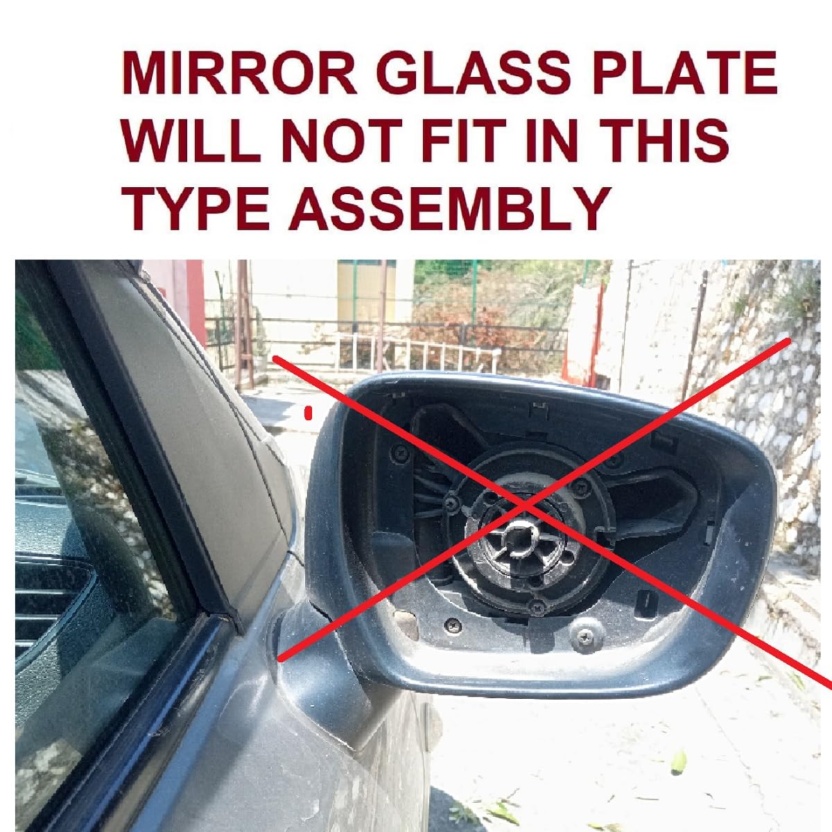 Baleno_2nd_Gen_Size_2_Orvm_Right_Driver_Side_Mirror_Glass_With_Sub_Plate