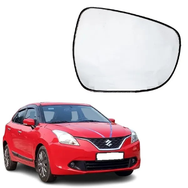 Baleno_2nd_Gen_Size_2_Orvm_Right_Driver_Side_Mirror_Glass_With_Sub_Plate