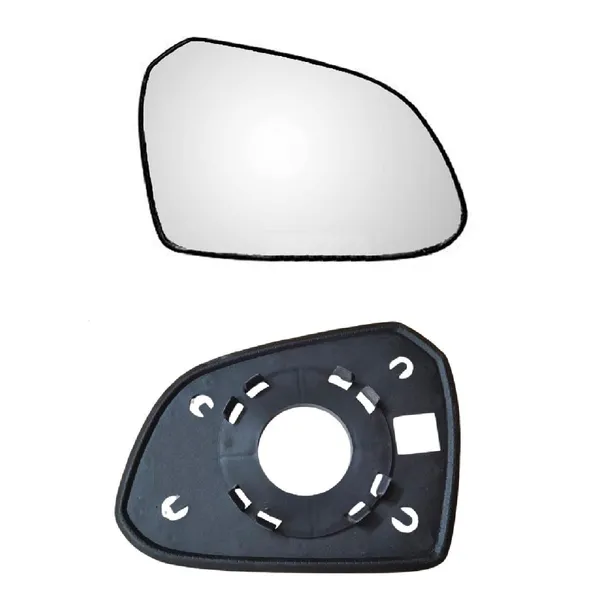 Santro_3rd_Gen_Size_3_Orvm_Right_Driver_Side_Mirror_Glass_With_Sub_Plate