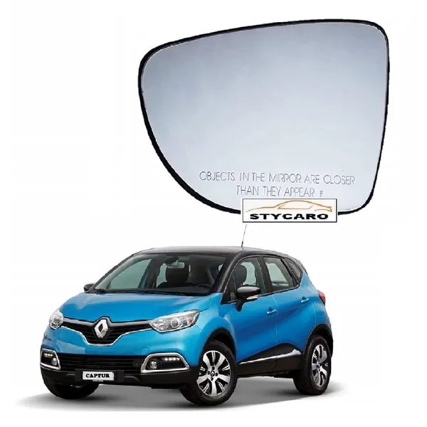 Renault_Captur_2017_2021_Orvm_Left_Passenger_Side_Mirror_Glass_Sub_Plate