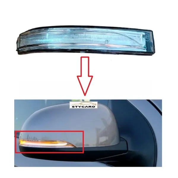 Hyn_I20_1st_Gen_F_L_Orvm_Right_Driver_Side_View_Mirror_Indicator_Light