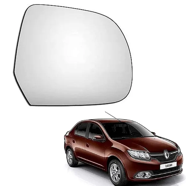 Renault_Logan_Orvm_Right_Driver_Side_View_Mirror_Glass_With_Sub_Plate