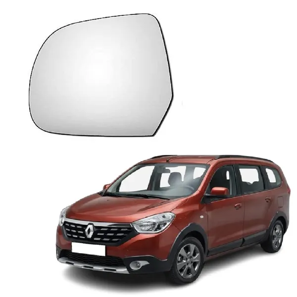 Lodgy_Orvm_Left_Passenger_Side_Mirror_Glass_With_Sub_Plate