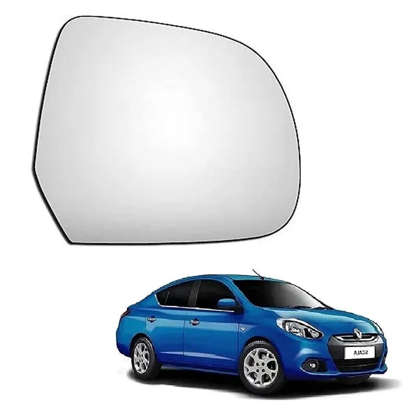 Renault_Scala_Orvm_Right_Driver_Side_View_Mirror_Glass_With_Sub_Plate
