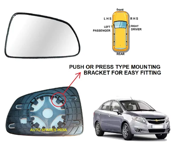 Sail_Orvm_Right_Driver_Side_Mirror_Glass_With_Sub_Plate