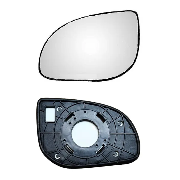 I10_Ist_Gen_Size_1_Orvm_Left_Passenger_Side_Mirror_Glass_With_Sub_Plate