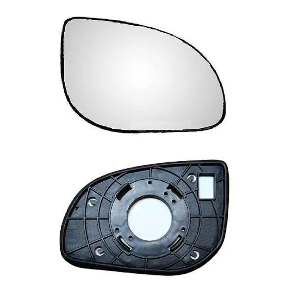I10_Ist_Gen_Size_1_Orvm_Right_Driver_Side_Mirror_Glass_With_Sub_Plate