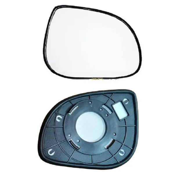 I10_Ist_Gen_Size_2_Orvm_Right_Driver_Side_Mirror_Glass_With_Sub_Plate