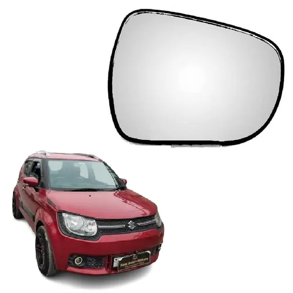 Ignis_Orvm_Right_Driver_Side_Mirror_Glass_With_Sub_Plate