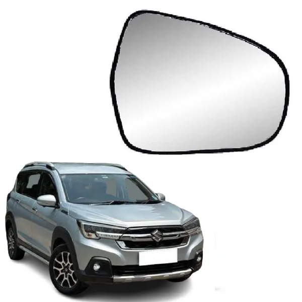 Xl6_Orvm_Right_Driver_Side_Mirror_Glass_With_Sub_Plate