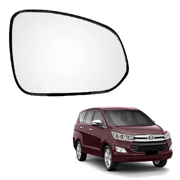 Fortuner_Innova_Crysta_Orvm_Right_Driver_Side_Mirror_Glass_With_Sub_Plate