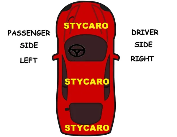 H_City_6th_Gen_Size_4_Orvm_Left_Passenger_Side_Mirror_Glass_With_Sub_Plate