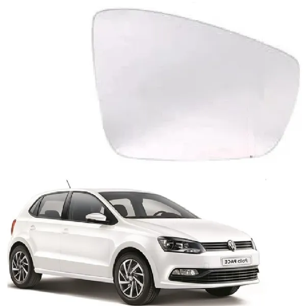 Polo_2nd_Gen_Size_2_Orvm_Right_Driver_Side_Mirror_Glass_With_Sub_Plate