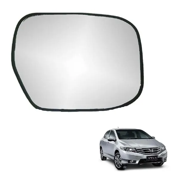 H_City_5th_Gen_Orvm_Right_Driver_Side_Mirror_Glass_With_Sub_Plate