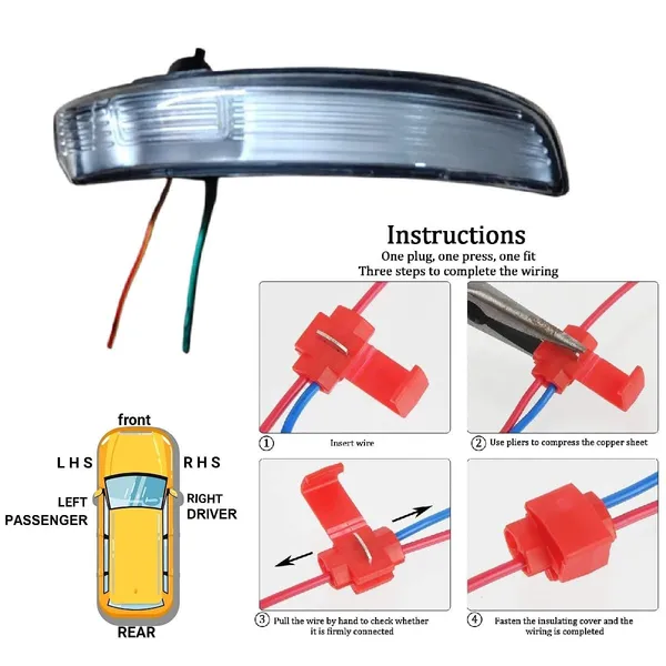 Ecosport_Car_Orvm_Right_Driver_Side_View_Mirror_Indicator_Light