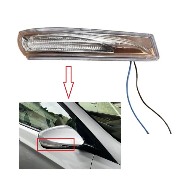 Hyn_Verna_Fluidic_4th_Gen_Orvm_Right_Driver_Side_Mirror_Indicator_Light