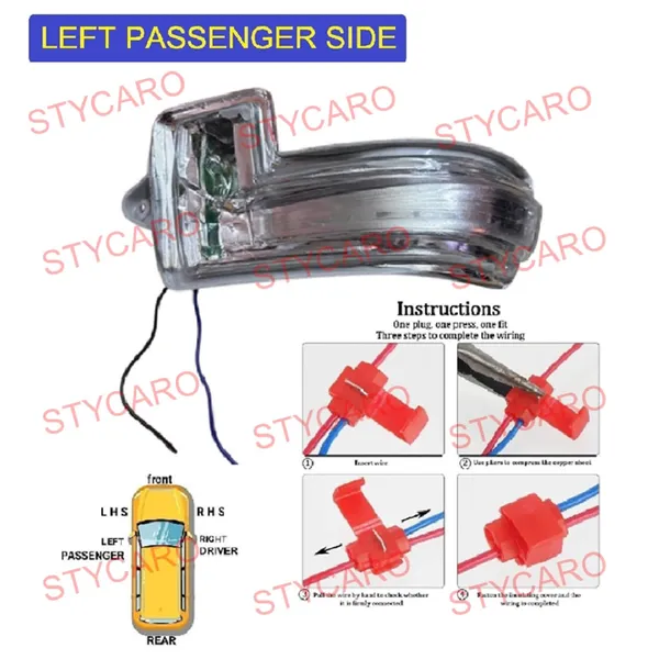 Celerio_1st_Gen_Orvm_Left_Passenger_Side_Mirror_Indicator_Light
