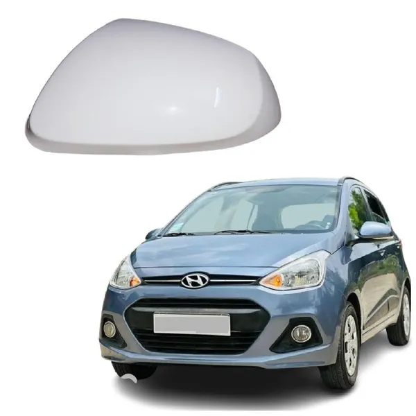 Grand_I10_2nd_Gen_Orvm_Left_Passenger_Side_Mirror_Cover_Wht