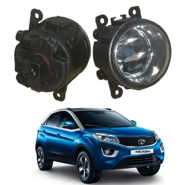 Fog_Lights_Lamp_Assembly_Compatible_With_Tata_Nexon_2017_2019_Model_Set_Of_2_Pcs