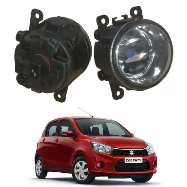 Front_Bumper_Fog_Lights_Lamp_Assembly_Compatible_With_Marui_Suzuki_Celerio_2017_2019_Model_Set_Of_2_Pcs_Halogen_Bulb