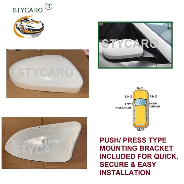 I20_2nd_Gen_Right_Driver_Side_Mirror_Cover_No_Indicator_Cut_Wht