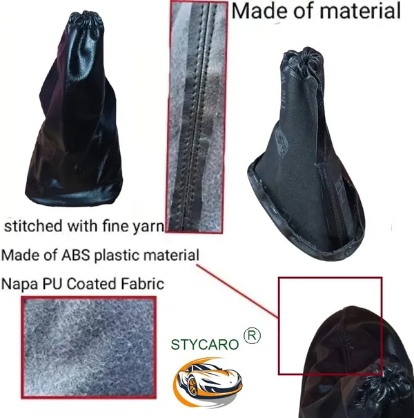 Beat_Gear_Shift_Lever_Cover_Boot_Black