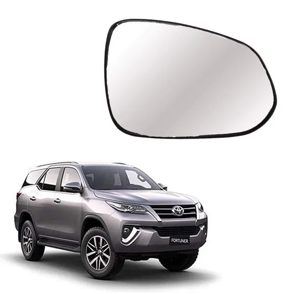 Fortuner_2nd_Gen_Orvm_Right_Driver_Side_Mirror_Glass_With_Sub_Plate