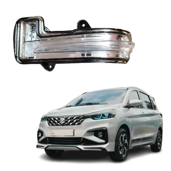 Right_Orvm_Side_View_Mirror_Indicator_Turn_Signal_Blinker_Light_Compatible_With_Maruti_Ertiga_2nd_Gen_F_L_2018_2025_Side_Mirror_Led_Lamp_With_Scotch_Lock_Driver_Side