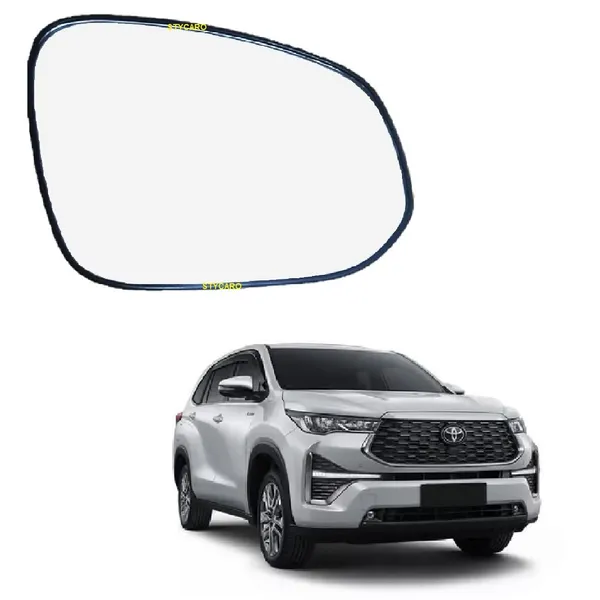 Innova_Hycross_Orvm_Right_Driver_Side_Mirror_Glass_With_Sub_Plate