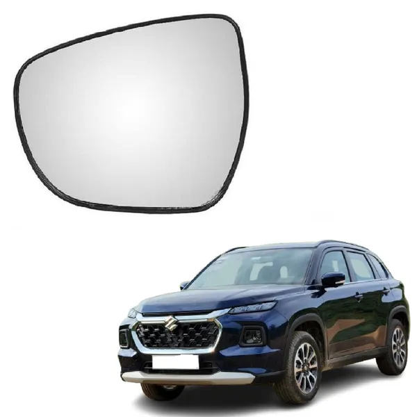 Grand_Vitara_Orvm_Left_Passenger_Side_Mirror_Glass_With_Sub_Plate