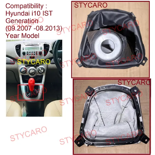 I10_1St_Gen_F_L_Type_2_Gear_Shift_Lever_Cover_Boot_Black_-_Pack_of_2