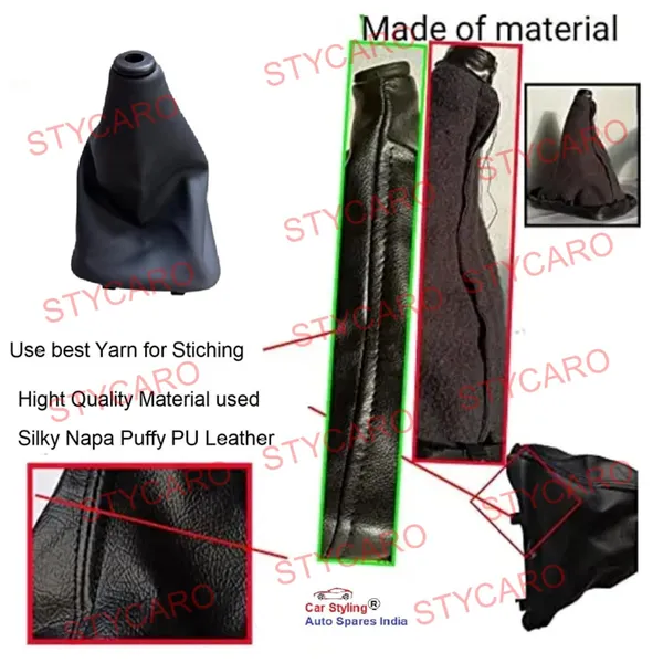Eon_Gear_Shift_Lever_Cover_Boot_Black