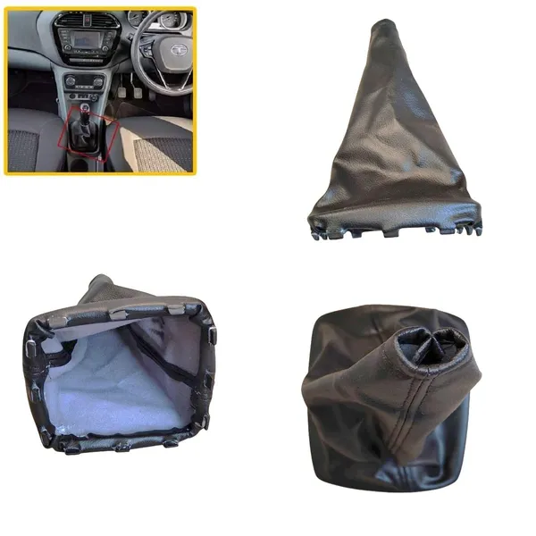 Tiago_Tigor_Gear_Shift_Lever_Cover_Boot_Black