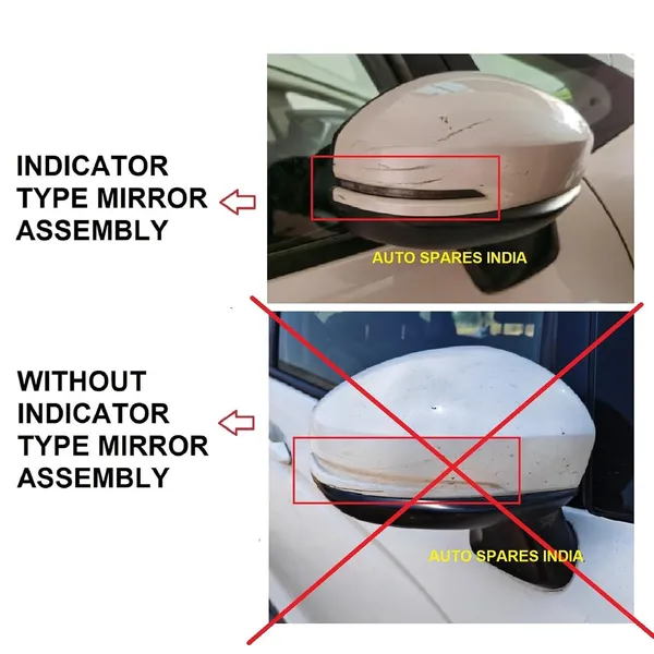 Cs_Wrv_1st_Gen_Orvm_Right_Driver_Side_Mirror_Cover_With_Indicator_Cut_Wht