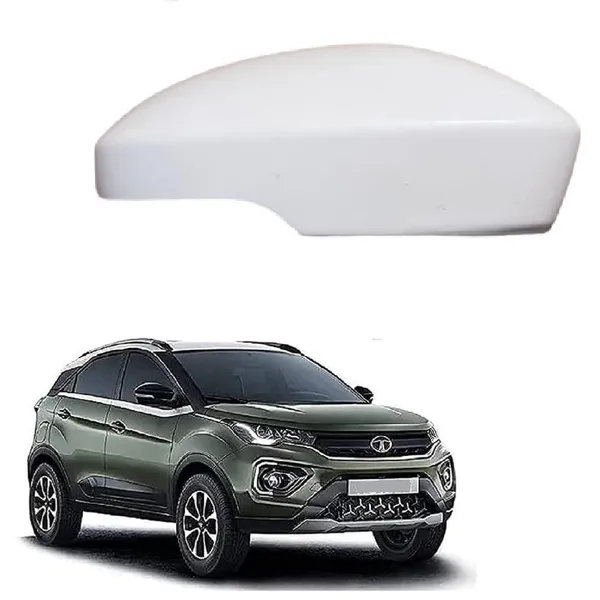 Cs_Tata_Nexon_Ist_Gen_Orvm_Right_Side_Mirror_Cover_With_Indicator_Cut_Wht