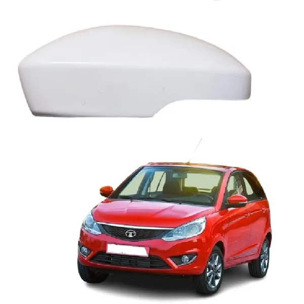 Cs_Tata_Bolt_Orvm_Left_Passenger_Side_Mirror_Cover_With_Indicator_Cut_Wht