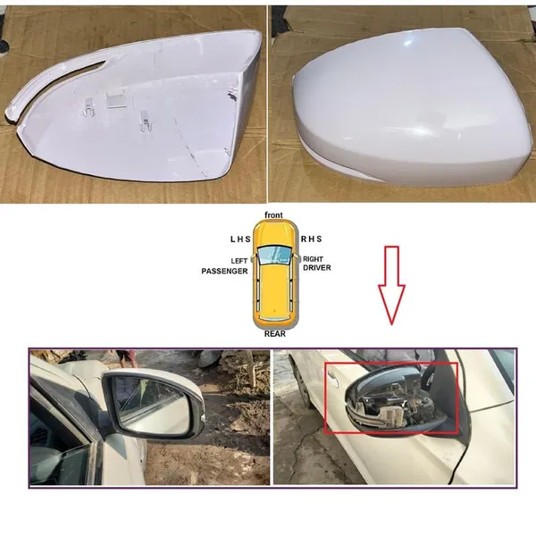 Amaze_2nd_Gen_Orvm_Right_Driver_Side_Mirror_Cover_With_Indicator_Cut_Wht