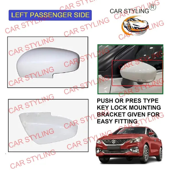 Baleno_2nd_Gen_Orvm_Left_Passenger_Side_Mirror_Cover_With_Indicator_Cut_Wht