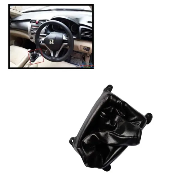 H_City_5th_Gen_Gear_Shift_Lever_Cover_Boot_Black