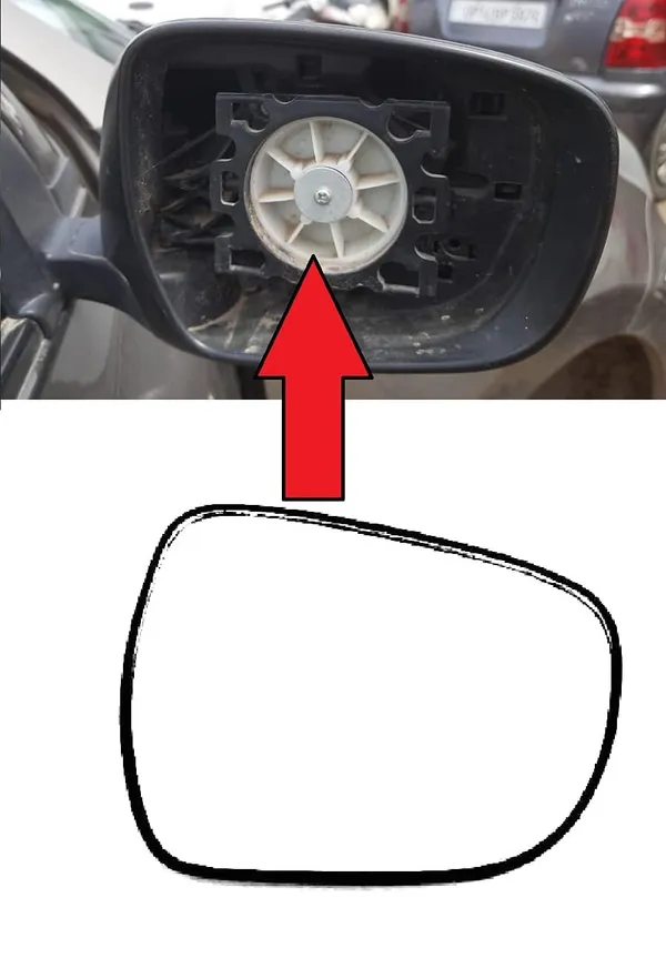 Auto_Spares_India_Side_View_Mirror_Glass_Plate_For_Maruti_New_Swift_Swift_Dzire_Lxi_Ldi_2018_2025_Model_Type_1_Right_Driver_Side
