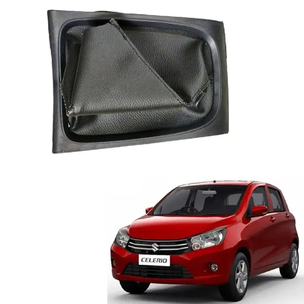 Celerio_1st_Gen_Gear_Shift_Lever_Cover_Boot_Black