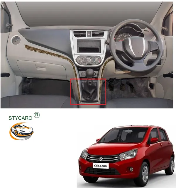Celerio_1st_Gen_Gear_Shift_Lever_Cover_Boot_Black