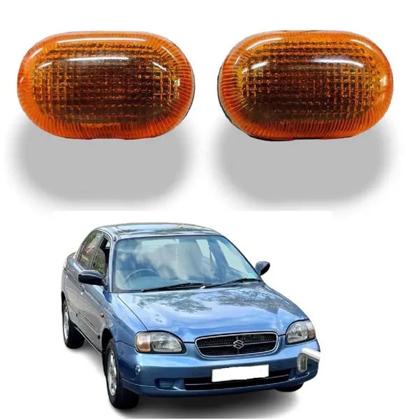 Esteem_Bumper_Fender_Side_Indicator_Light_Assembly_With_Holder_Yellow